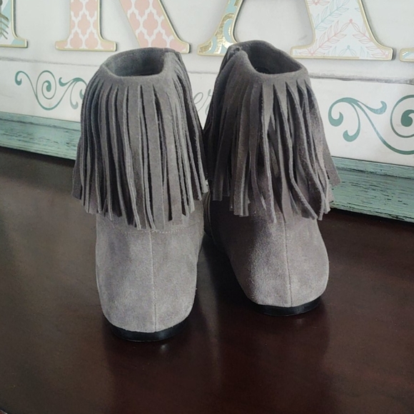 Sam Edelman Ursula fringe suede boots - Picture 5 of 6